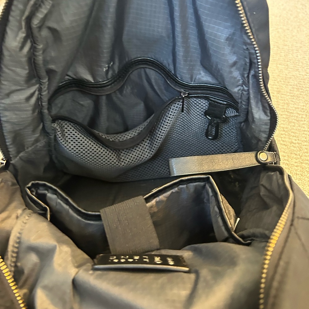 Peloton x Sol & Selene Quilted Black Backpack - Picture 9 of 13